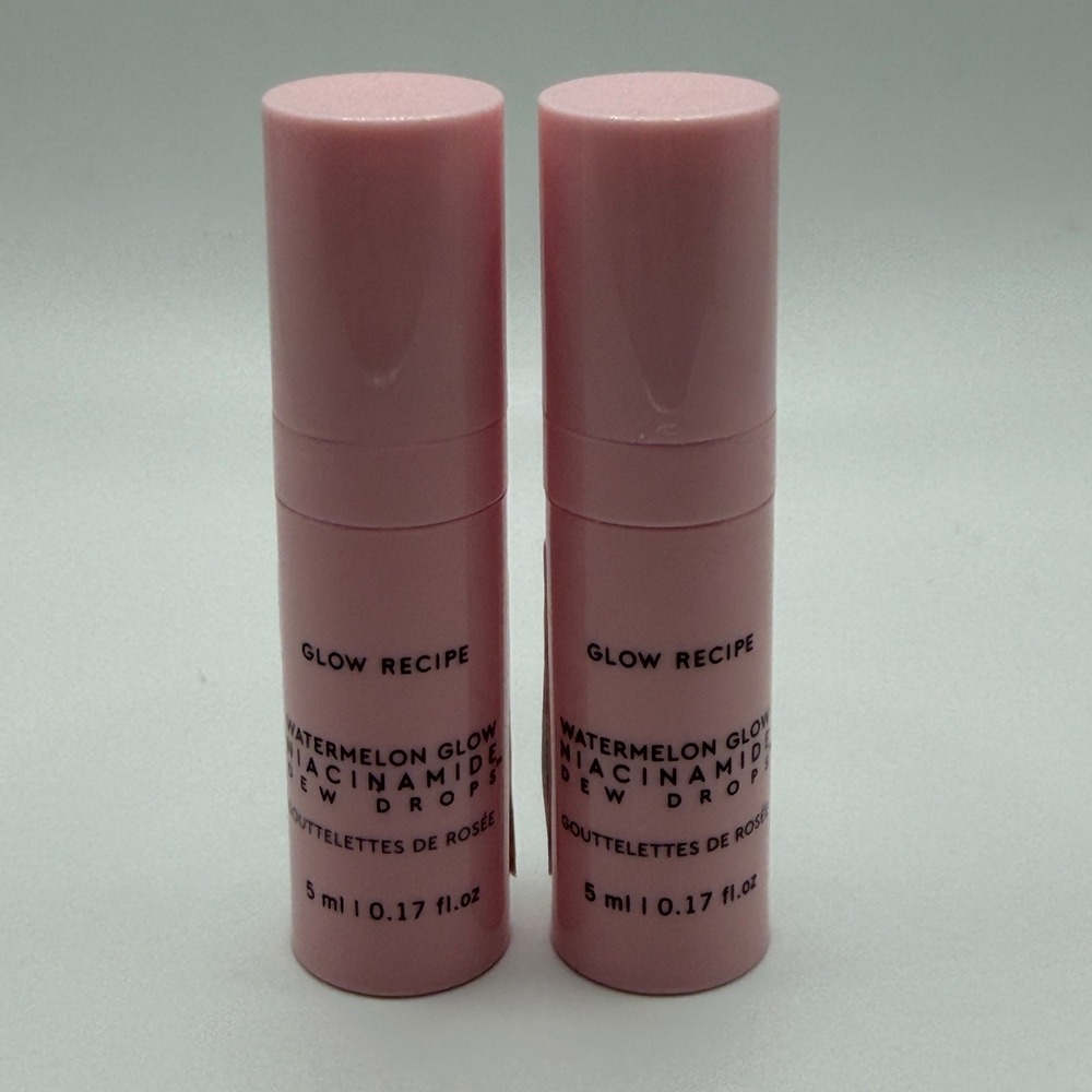 Glow Recipe Watermelon Glow Niacinamide Dew Drops‎ 5ml Travel Size Set of 2